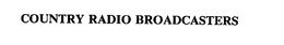 COUNTRY RADIO BROADCASTERS trademark