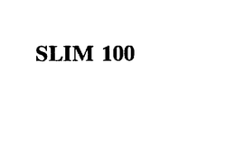 SLIM 100 trademark