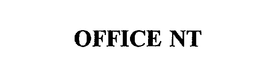 OFFICE NT trademark