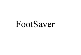 FOOTSAVER trademark