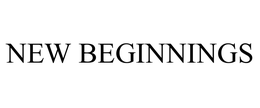 NEW BEGINNINGS trademark