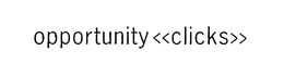 OPPORTUNITY CLICKS trademark