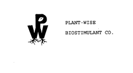 PW PLANT-WISE BIOSTIMULANT CO. trademark