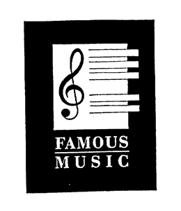 FAMOUS MUSIC trademark