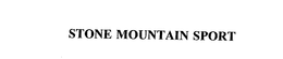 STONE MOUNTAIN SPORT trademark