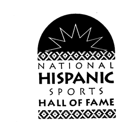 NATIONAL HISPANIC SPORTS HALL OF FAME trademark