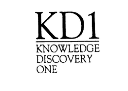 KD1 KNOWLEDGE DISCOVERY ONE trademark