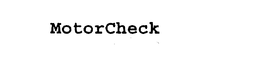 MOTORCHECK trademark