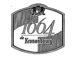 BRASSEURS DEPUIS 1664 1664 DE KRONENBOURG trademark