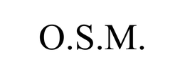 O.S.M. trademark
