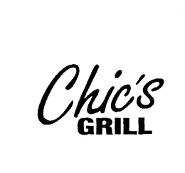 CHIC'S GRILL trademark