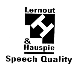 LERNOUT & HAUSPIE SPEECH QUALITY trademark