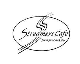 STREAMERS CAFE FRESH FOOD IN & OUT trademark