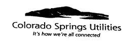COLORADO SPRINGS UTILITIES IT'S HOW WE'RE ALL CONNECTED trademark