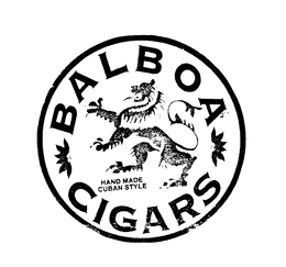 BALBOA CIGARS HAND MADE CUBAN STYLE trademark