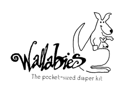 WALLABIES THE POCKET-SIZED DIAPER KIT trademark