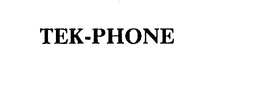 TEK-PHONE trademark