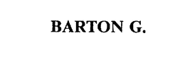 BARTON G. trademark