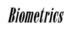 BIOMETRICS trademark
