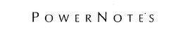 POWERNOTES trademark