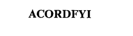 ACORDFYI trademark