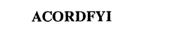 ACORDFYI trademark