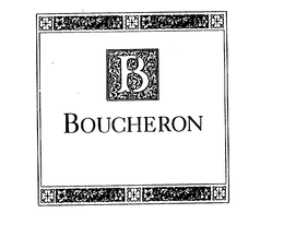 B BOUCHERON trademark