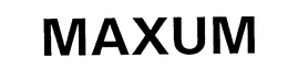 MAXUM trademark