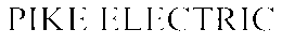 PIKE ELECTRIC trademark