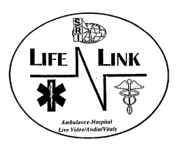SWRI LIFE LINK AMBULANCE-HOSPITAL LIVE VIDEO/AUDIO/VITALS trademark