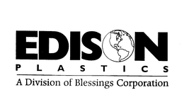 EDISON PLASTICS A DIVISION OF BLESSINGSCORPORATION trademark