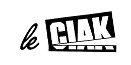 LE CIAK trademark