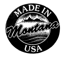 MADE IN MONTANA USA trademark