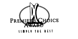 PC PREMIERE CHOICE AWARD SIMPLY THE BEST trademark