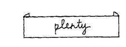 PLENTY trademark