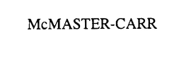 MCMASTER-CARR trademark