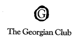 G THE GEORGIAN CLUB trademark