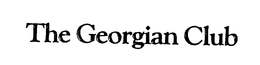 THE GEORGIAN CLUB trademark