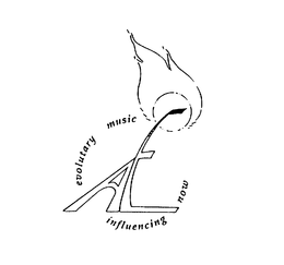 EVOLUTARY MUSIC INFLUENCING NOW AE trademark