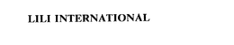 LILI INTERNATIONAL trademark