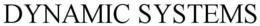 DYNAMIC SYSTEMS trademark