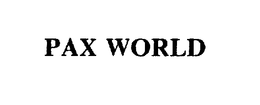 PAX WORLD trademark