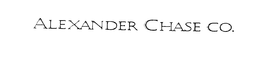 ALEXANDER CHASE CO. trademark