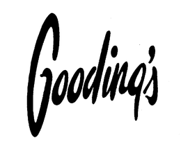 GOODING'S trademark