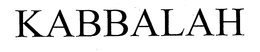 KABBALAH trademark