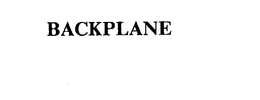 BACKPLANE trademark