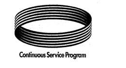 CONTINUOUS SERVICE PROGRAM trademark
