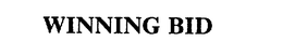 WINNING BID trademark