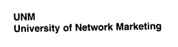 UNM UNIVERSITY OF NETWORK MARKETING trademark