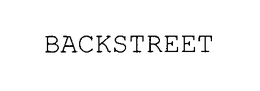 BACKSTREET trademark